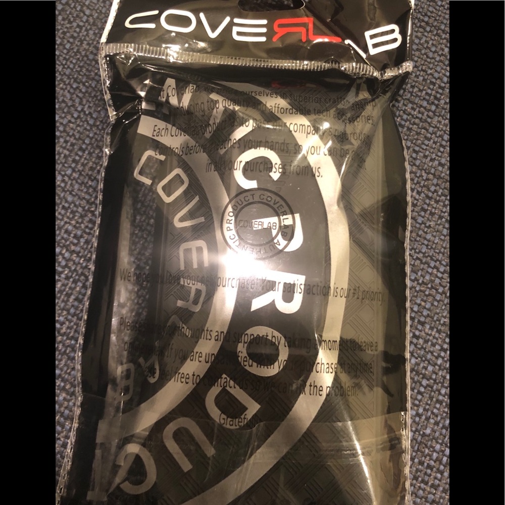 CoverLab phone case with attachment for waist.